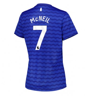 Everton Dwight McNeil #7 Prima Maglia Femmina 2025-26 Manica Corta
